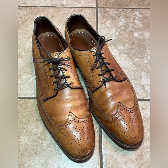 Allen Edmonds Stuttgart Wingtip Oxford Shoes Classic - Picture 3 of 11
